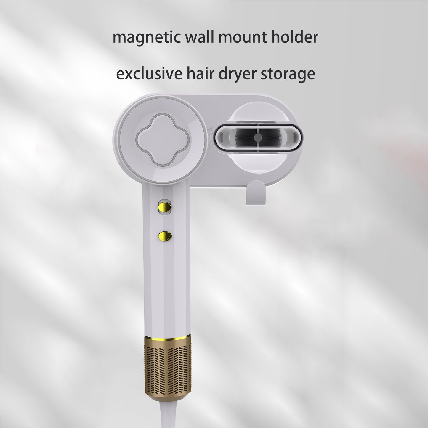 Guiwigo Hair Dryer,Professional Ionic Blow Dryer with 110,000 RPM Brushless Motor for Fast Drying,Low Noise,200 Million Negative Ionic High-Speed Thermo-Control Hair Dryer for Home,Travel, Salon(White)
